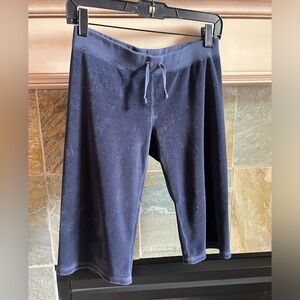 Juicy Couture Girls Terry Knee Lounge Pants, 14